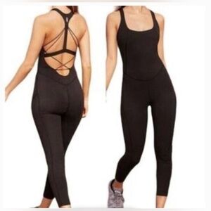 Free People Movement jumpsuit open back